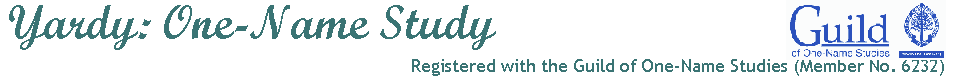 Yardy One-Name Study